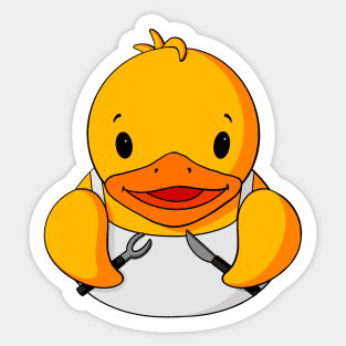 Cook Rubber Duck Sticker